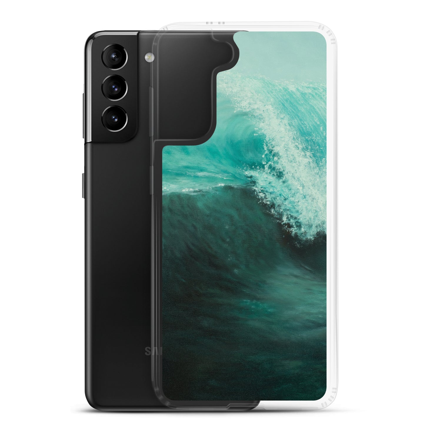 Emerald Wave Samsung Case