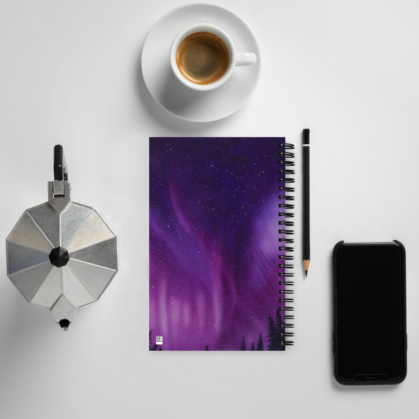 The Rise of the Phoenix Spiral notebook