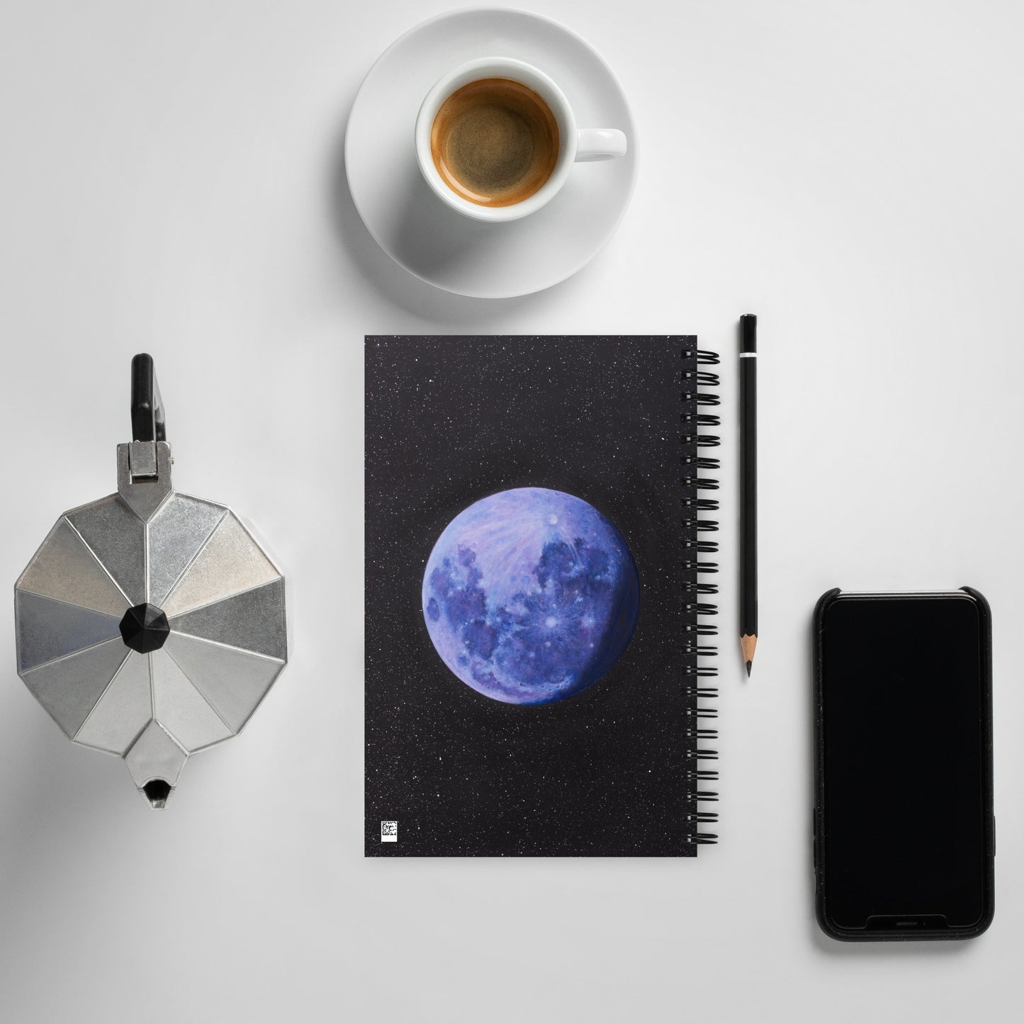 Luna Spiral notebook