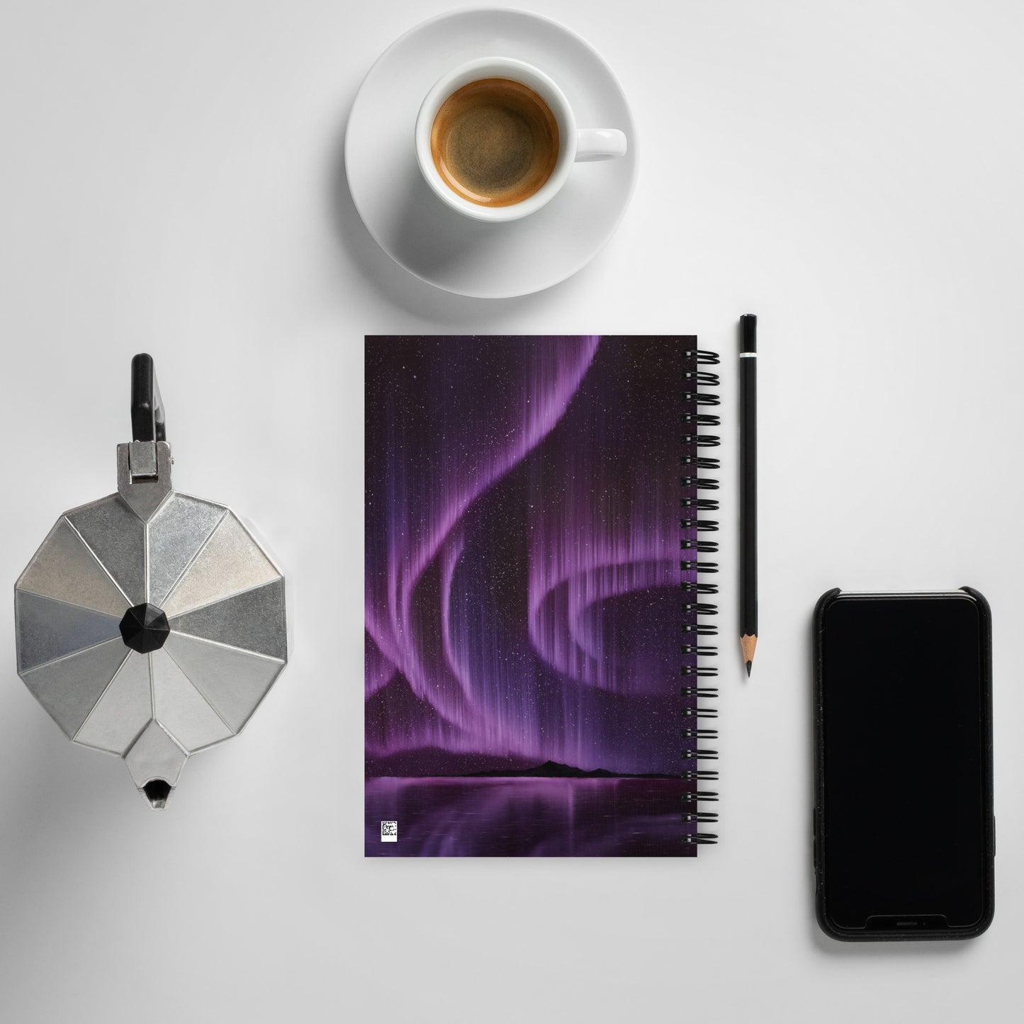 Lavender Dream Spiral notebook