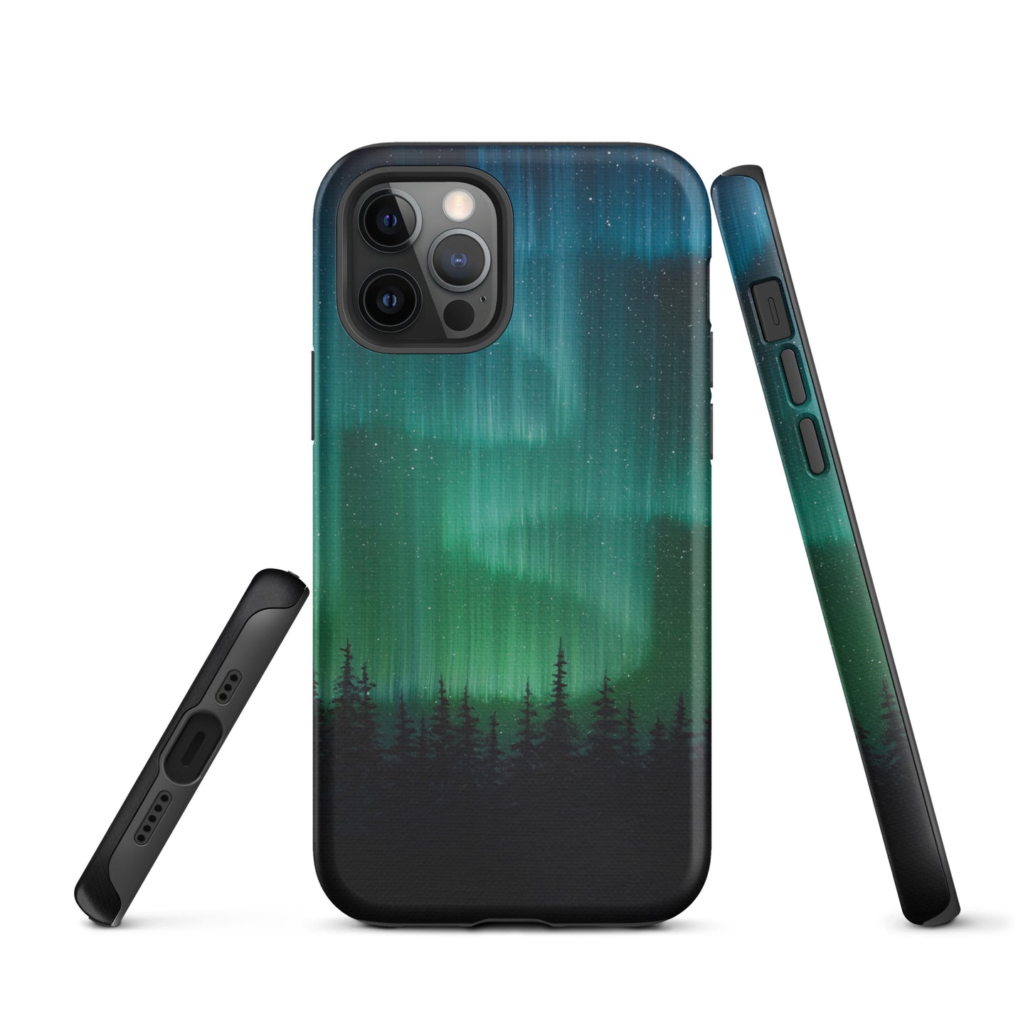 Emerald Stream Tough iPhone case