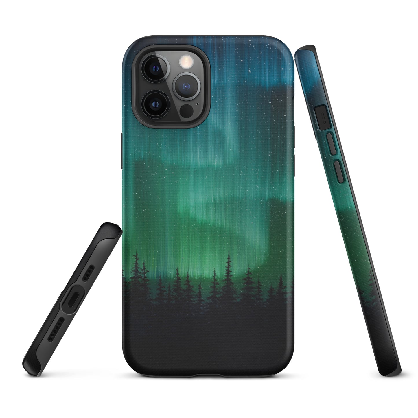 Emerald Stream Tough iPhone case