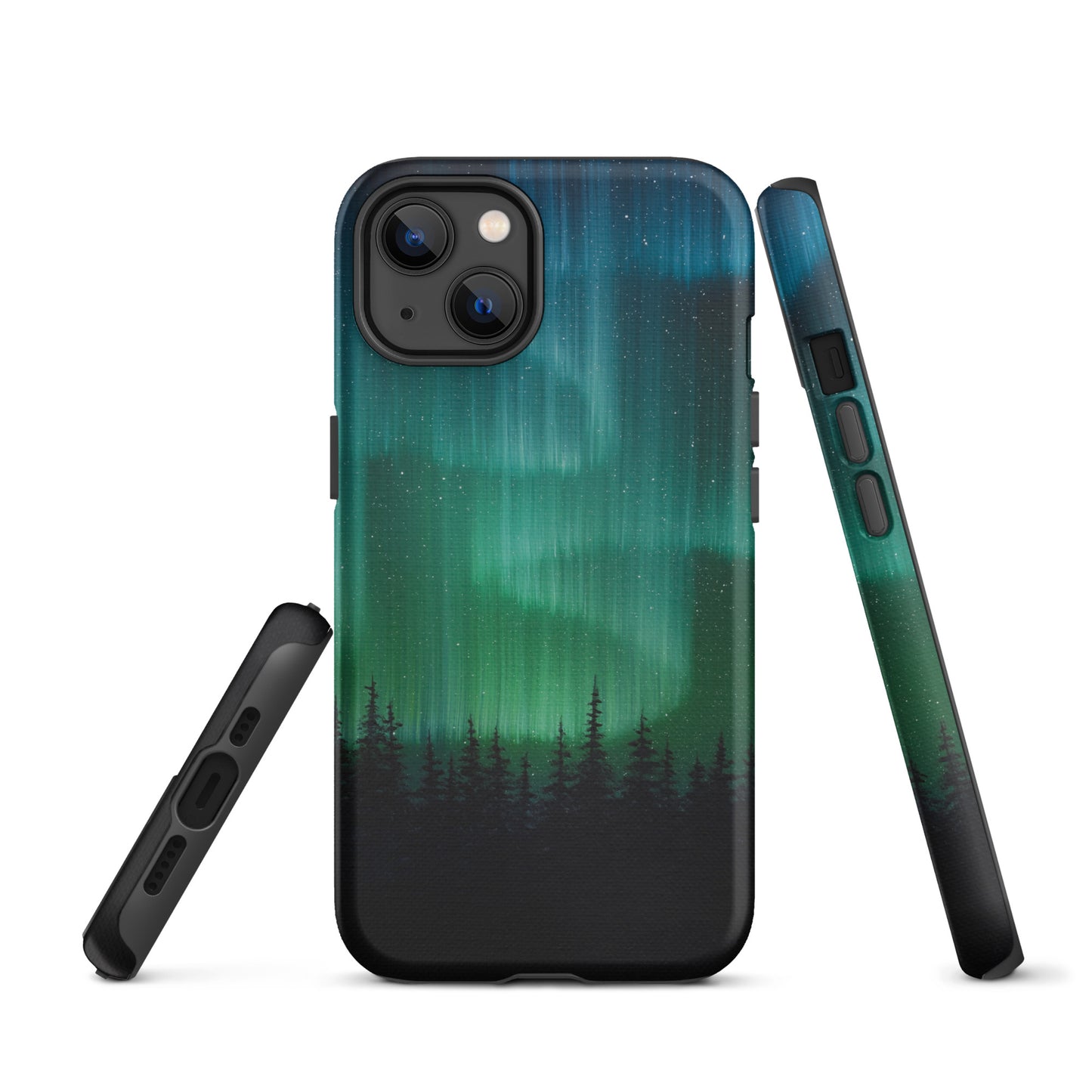 Emerald Stream Tough iPhone case