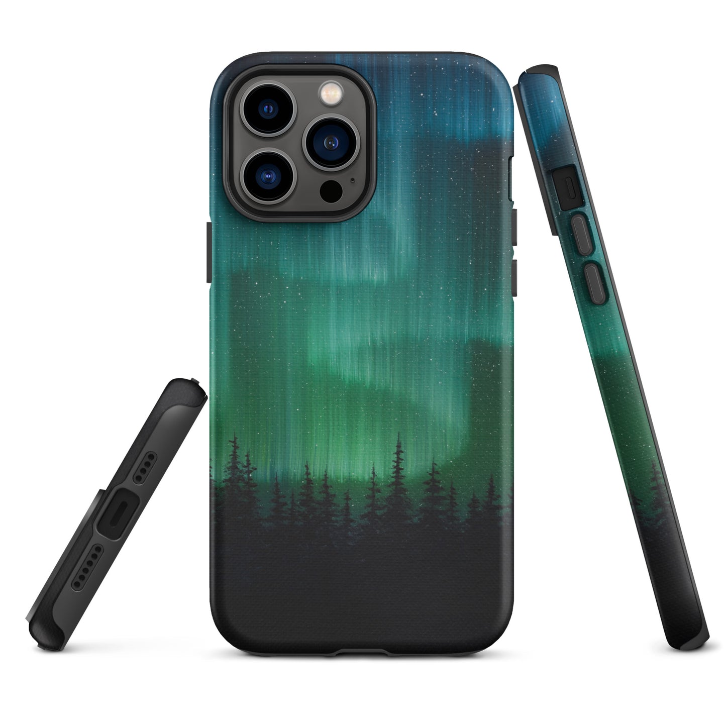 Emerald Stream Tough iPhone case