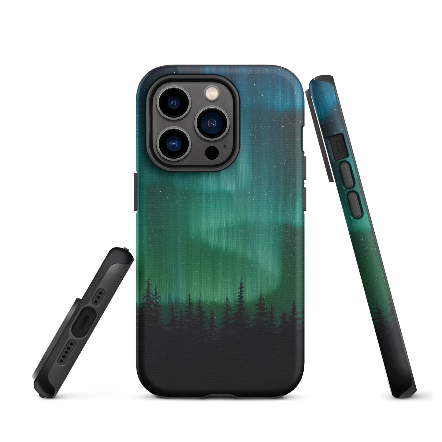 Emerald Stream Tough iPhone case