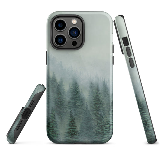 Misty Ridge Tough iPhone case