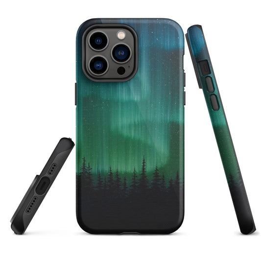 Emerald Stream Tough iPhone case