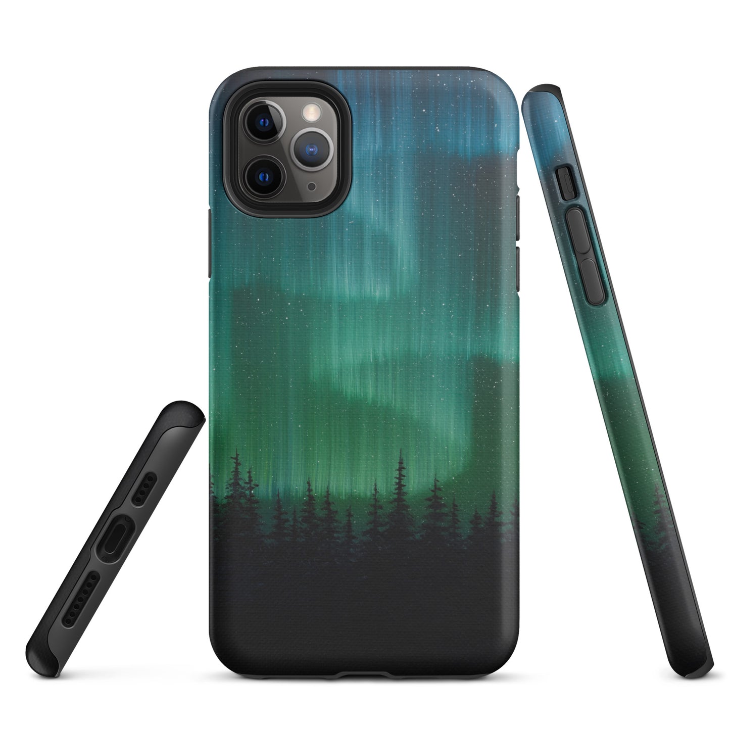 Emerald Stream Tough iPhone case