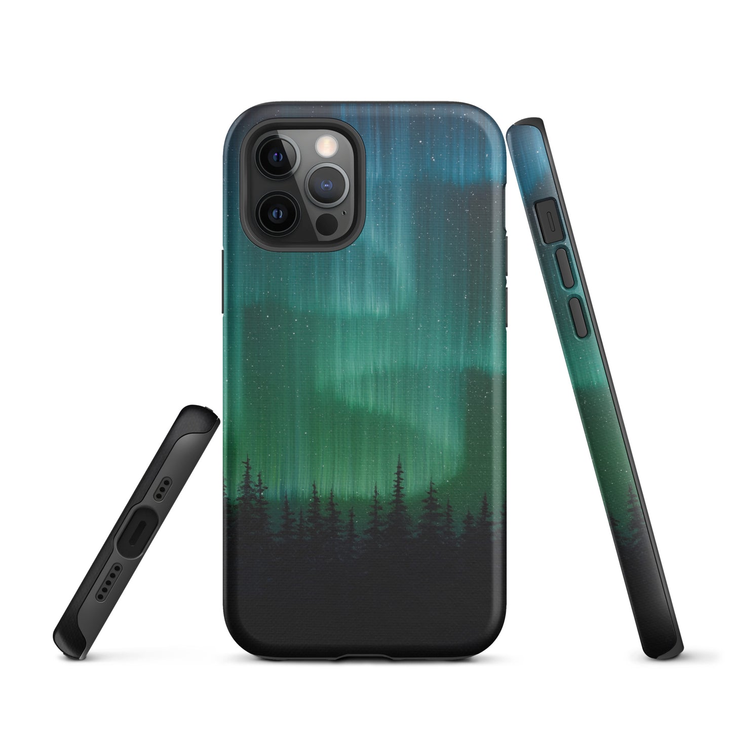 Emerald Stream Tough iPhone case