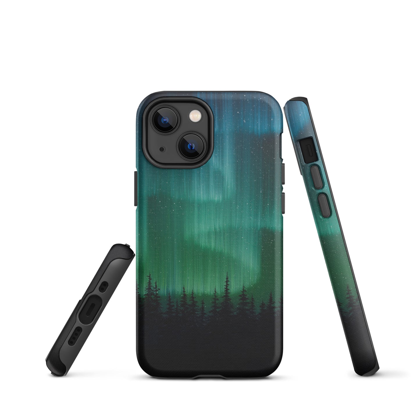 Emerald Stream Tough iPhone case