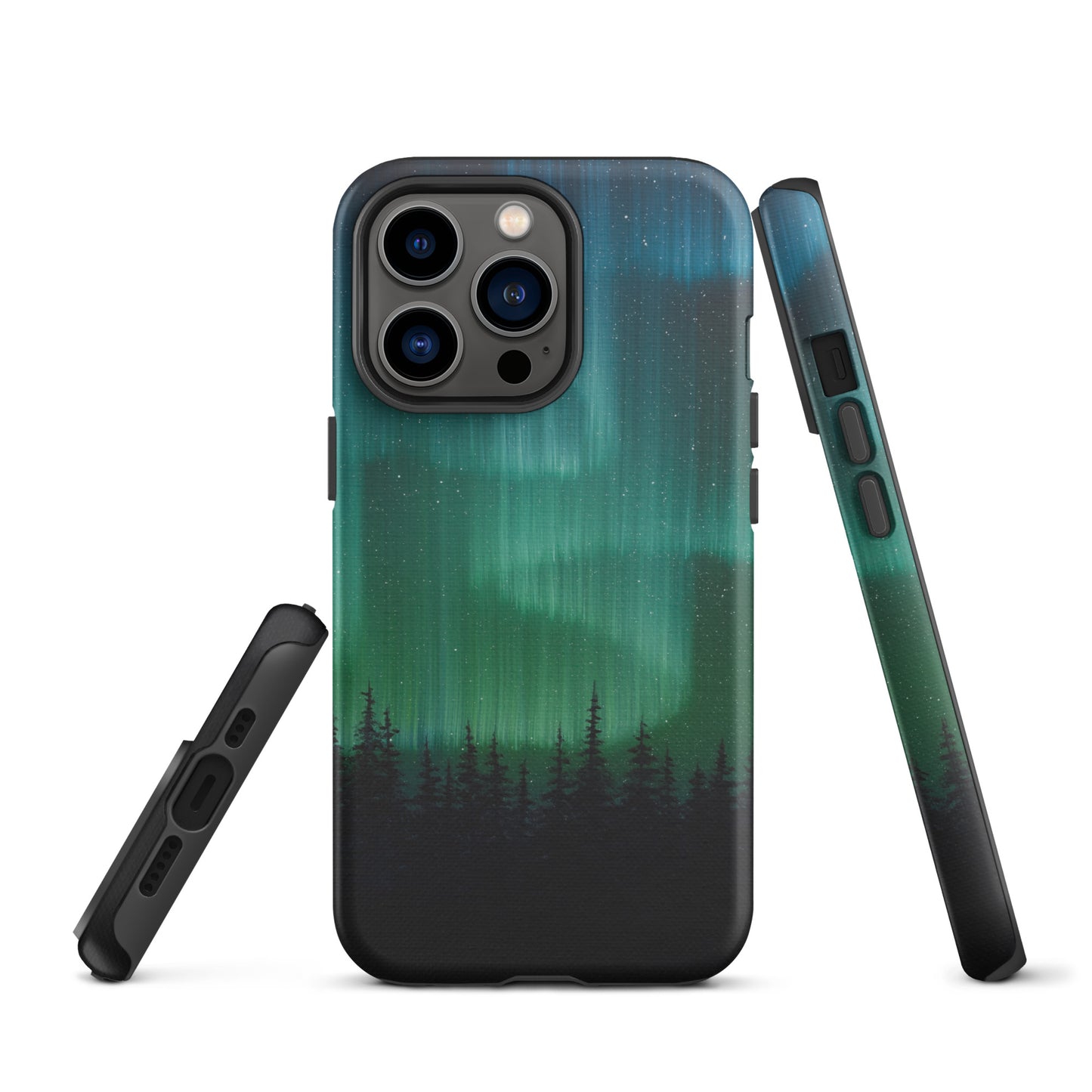 Emerald Stream Tough iPhone case