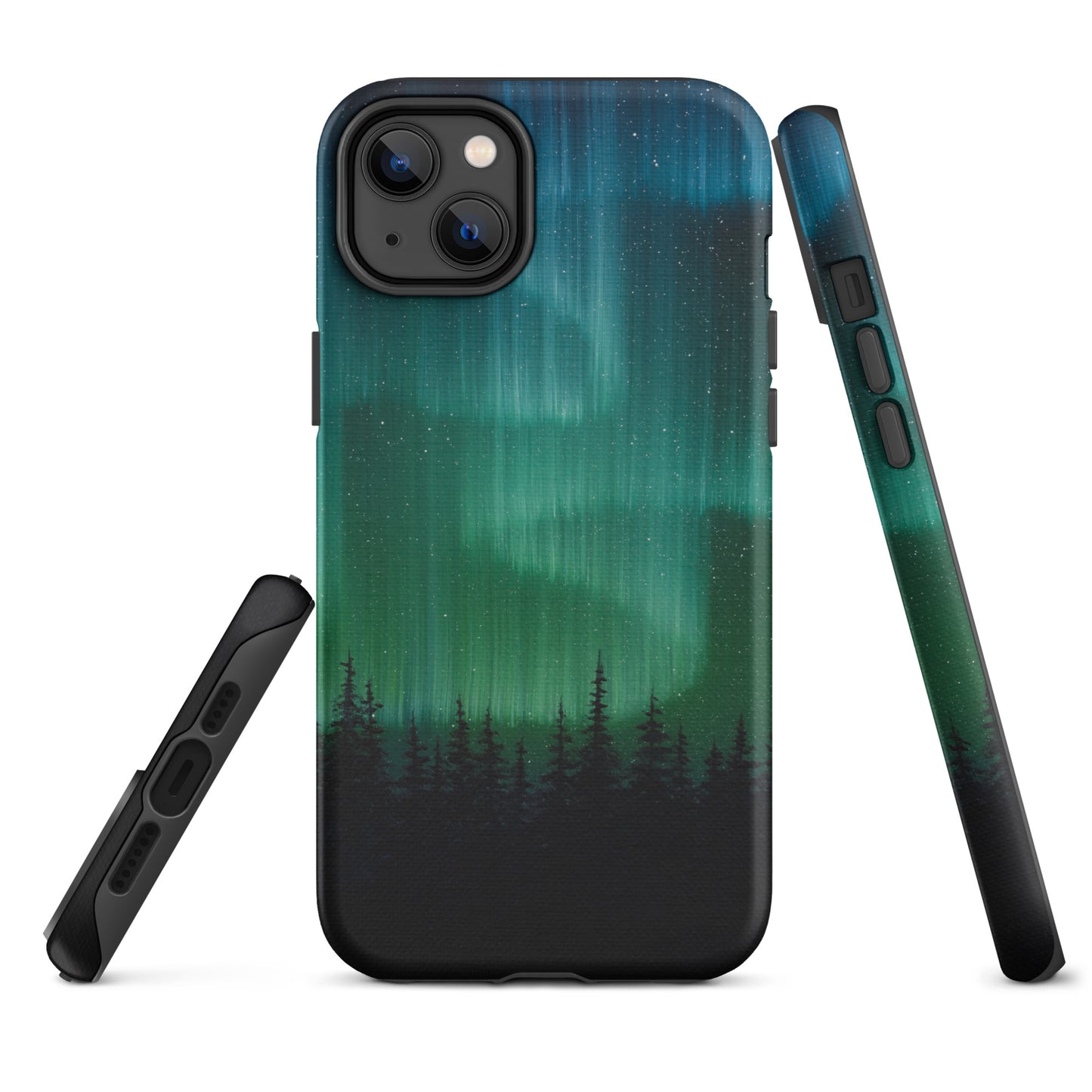 Emerald Stream Tough iPhone case