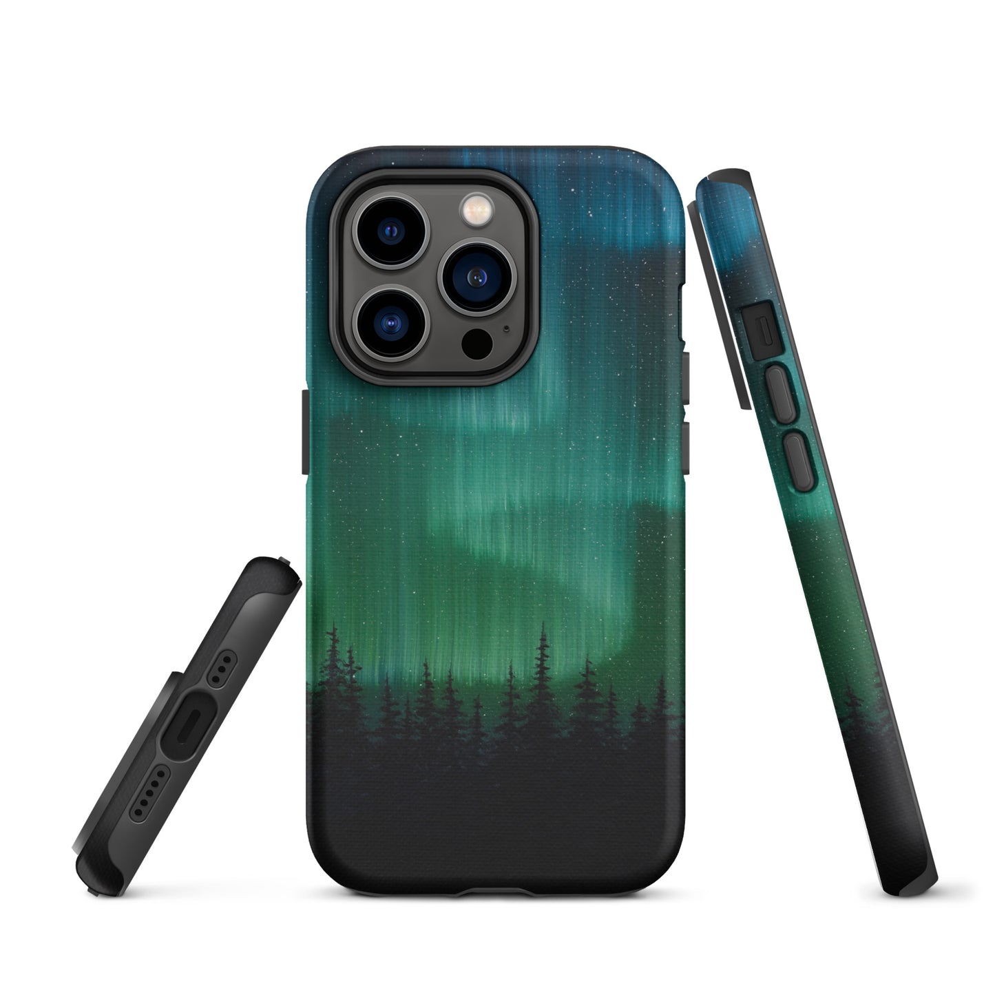 Emerald Stream Tough iPhone case