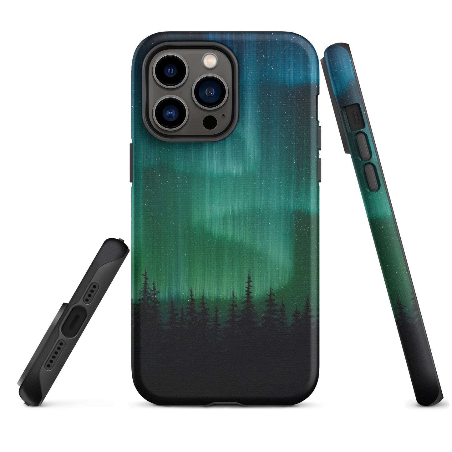 Emerald Stream Tough iPhone case